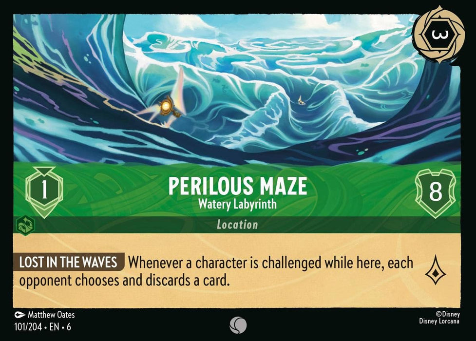 Perilous Maze : Watery Labyrinth - 101/204