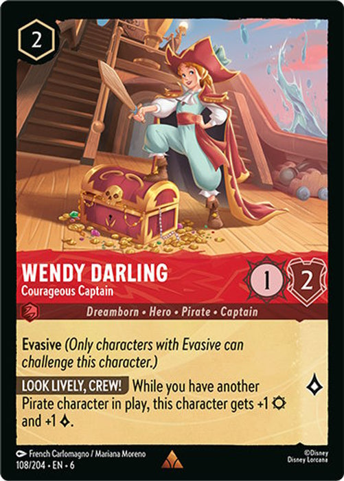 Wendy Darling : Courageous Captain - 108/204