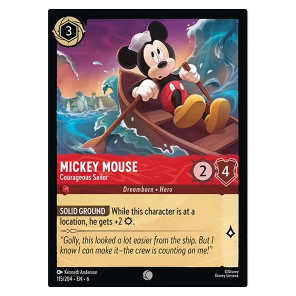 Mickey Mouse : Courageous Sailor - 115/204