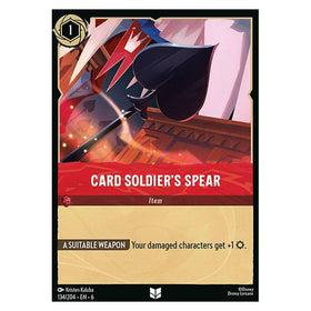 Card Soldier's Spear - 134/204