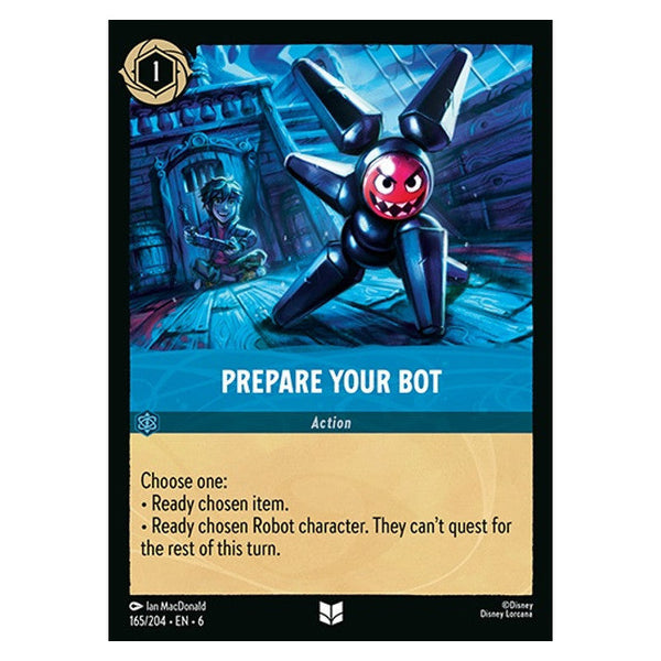 Prepare Your Bot - 165/204