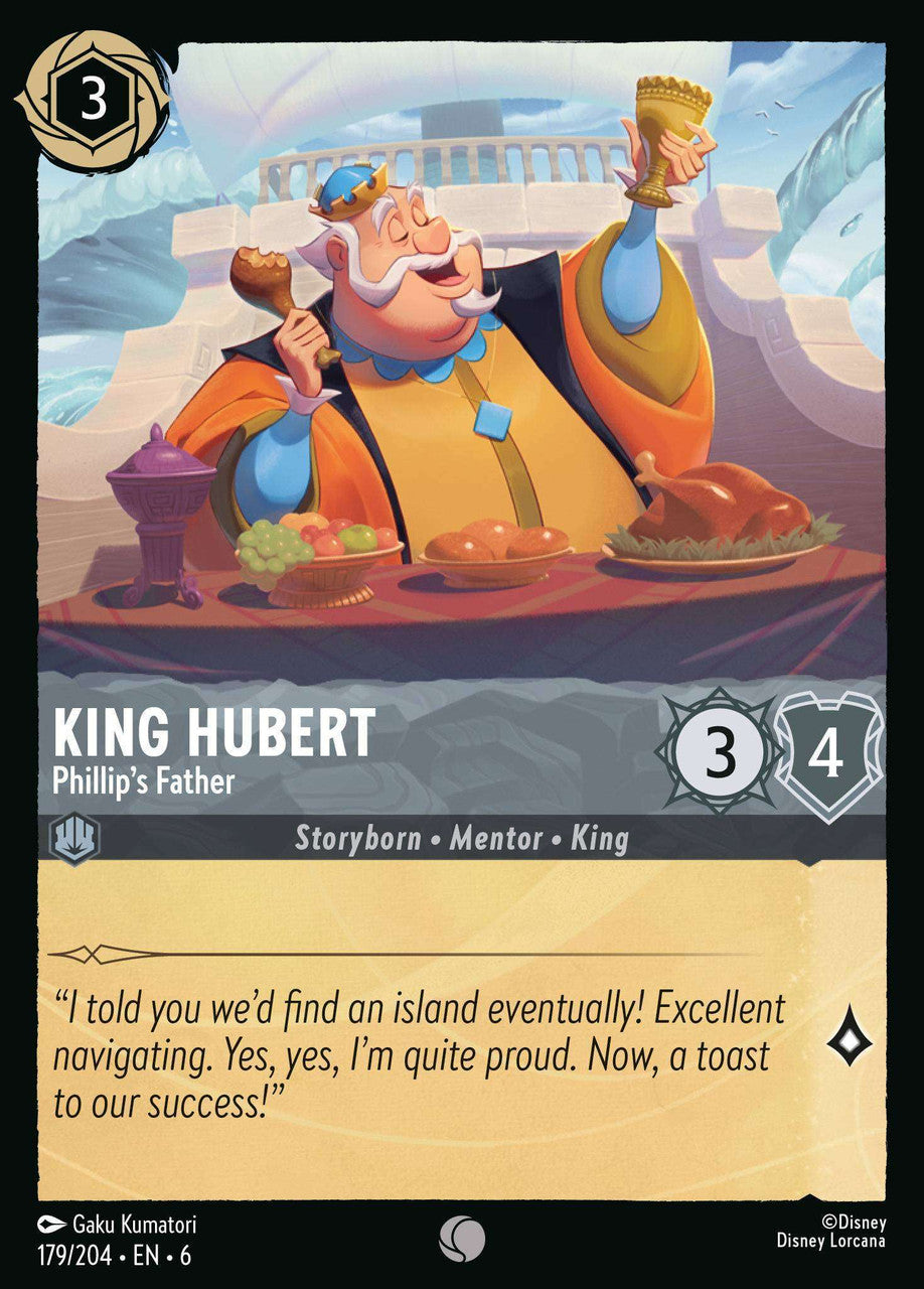 King Hubert : Phillip's Father - 179/204 - Lockett Labs UK