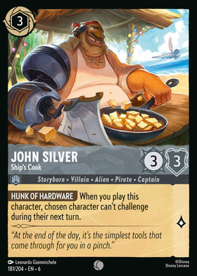 John Silver : Ship's Cook -  181/204