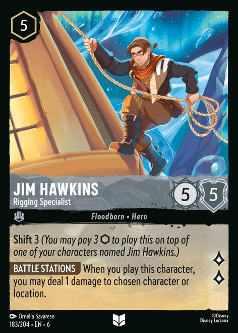 Jim Hawkins : Rigging Specialist - 183/204 - Lockett Labs UK