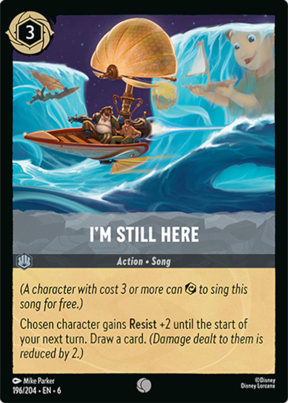 I'm Still Here - 196/204 - Lockett Labs UK