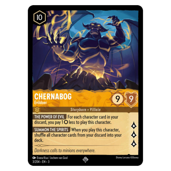 Chernabog (Foil) : Evildoer - 3/204
