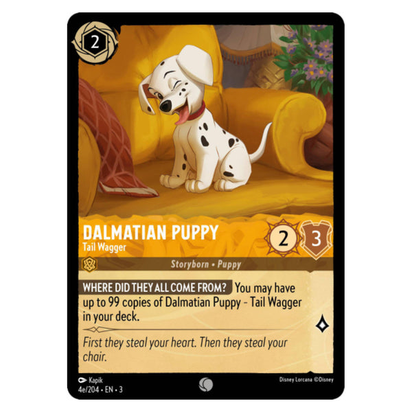 Dalmatian Puppy : Tail Wagger - 4e/204