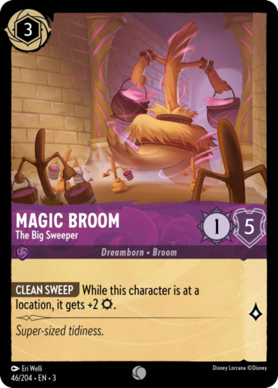Magic Broom : The Big Sweeper - 46/204 - Lockett Labs UK