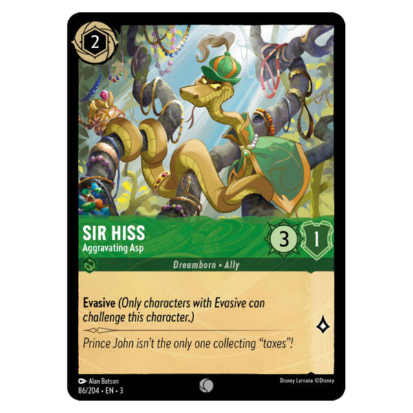 Sir Hiss : Aggravating Asp - 86/204