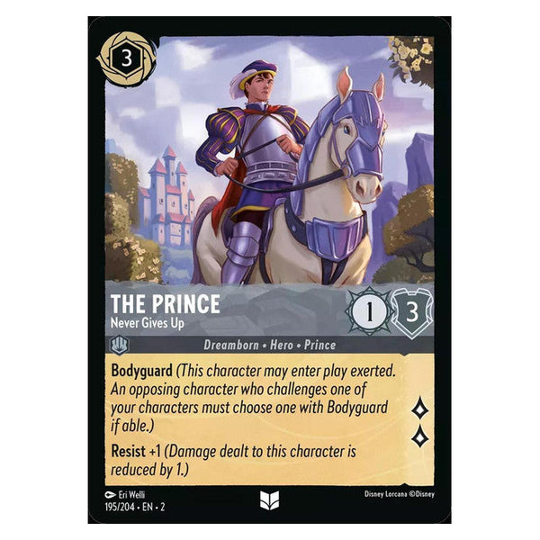 The Prince (Foil) : Never Gives Up - 195/204