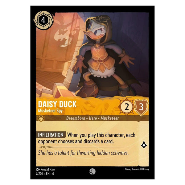 Daisy Duck (Foil) : Musketeer Spy - 7/204
