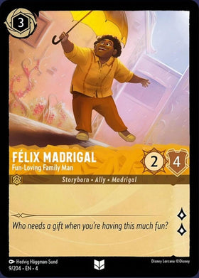 Felix Madrigal : Fun-Loving Family Man - 9/204