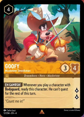 Goofy : Musketeer Swordsman - 12/204
