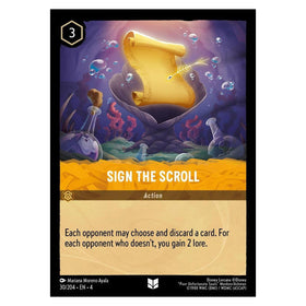 Sign The Scroll - 30/204