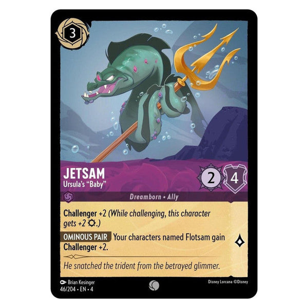 Jetsam (Foil) : Ursula's "Baby" - 46/204