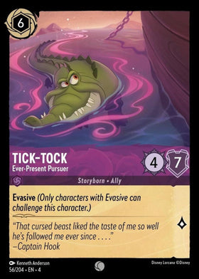 Tick-Tock (Foil) : Ever-Present Pursuer - 56/204