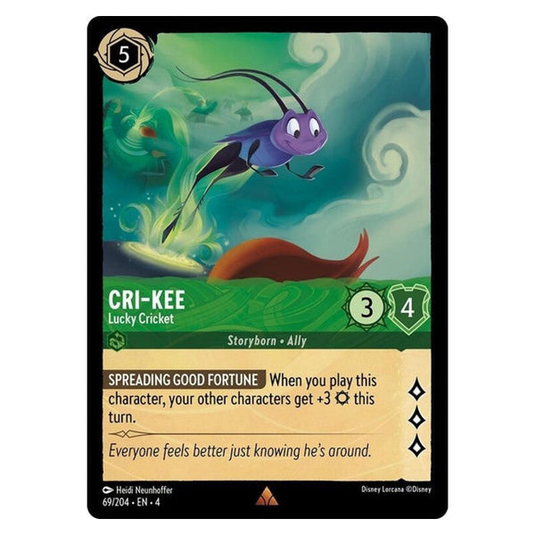 Cri-Kee (Foil) : Lucky Cricket - 69/204