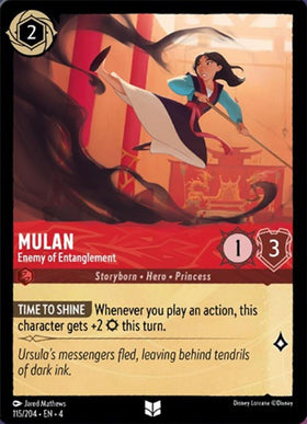 Mulan : Enemy of Entanglement - 115/204