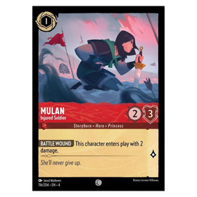 Mulan (Foil) : Injured Soldier - 116/204