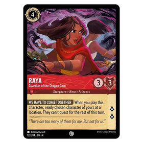 Raya (Foil) : Guardian of the Dragon Gem - 122/204