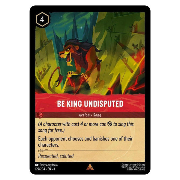 Be King Undisputed - 129/204