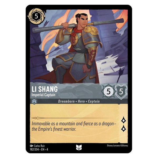 Li Shang (Foil) : Imperial Captain - 182/204