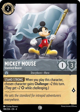 Mickey Mouse (Foil) : Standard Bearer - 188/204