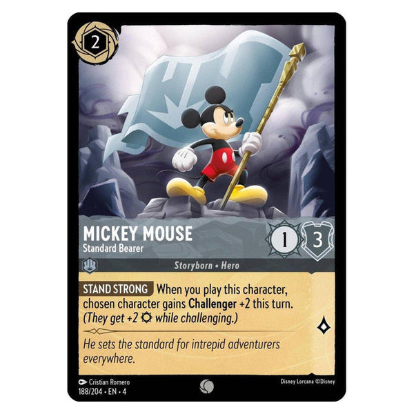 Mickey Mouse (Foil) : Standard Bearer - 188/204