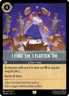 I Find 'em, I Flatten 'em - 196/204