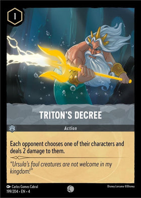 Triton's Decree (Foil) - 199/204