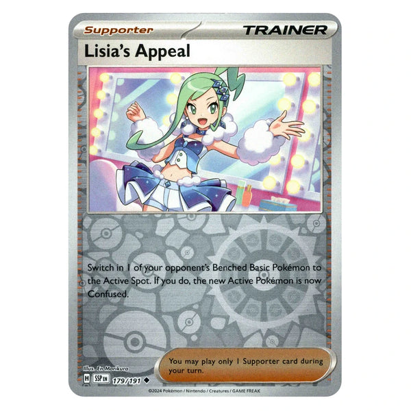 Lisia's Appeal : SURGING SPARKS (Reverse holo) - 179/191