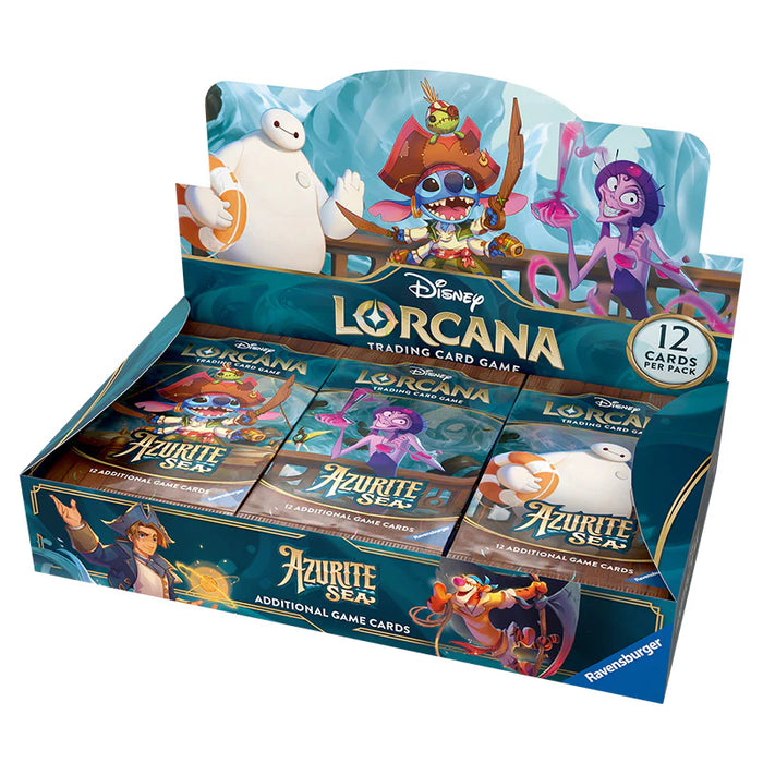 Disney Lorcana : Azurite Sea Booster Box *PRE ORDER*