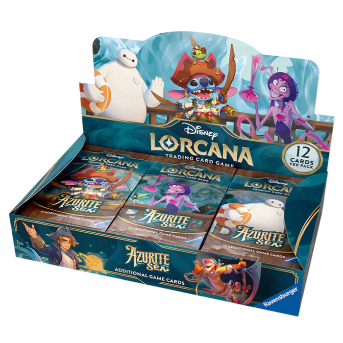 Disney Lorcana : Azurite Sea Booster Box - Lockett Labs UK