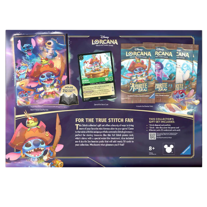 Disney Lorcana : Stitch Collector’s Gift Set - Azurite Sea - Lockett Labs UK