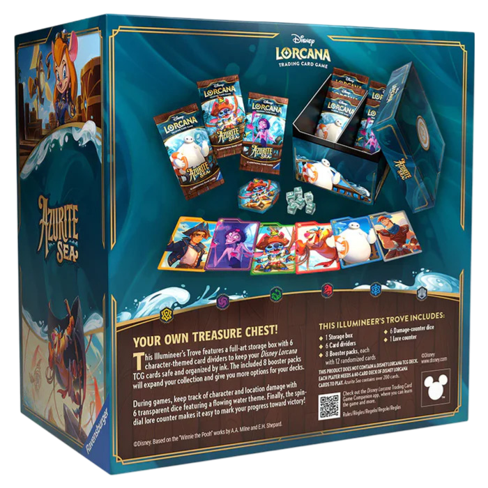 Disney Lorcana: Azurite Sea - Trove Trainer Set - Lockett Labs UK