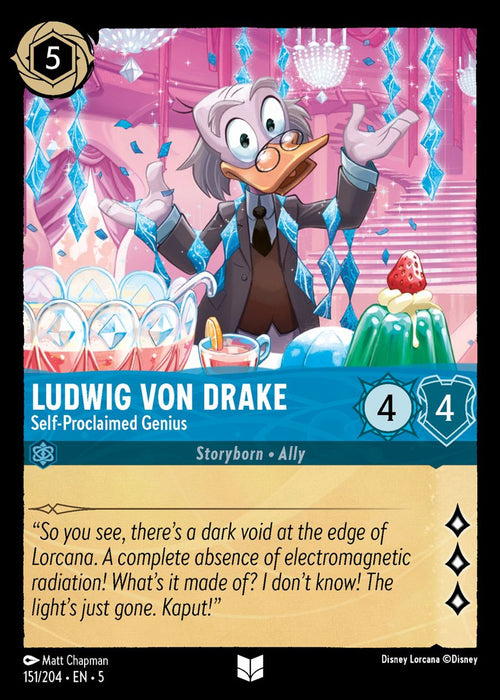 Ludwig von Drake : Self Proclaimed Genius - 151/204