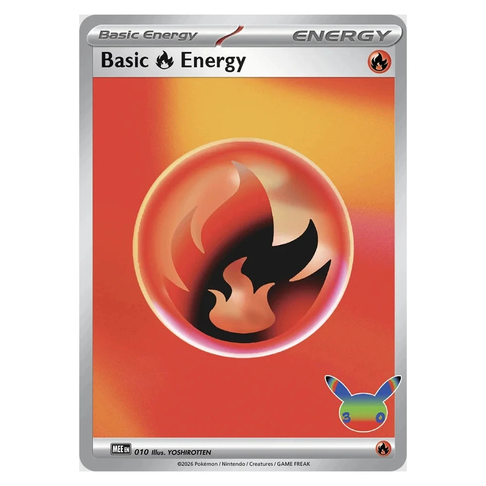 Fire Energy : 30TH CELEBRATION (Holo) - MEE010