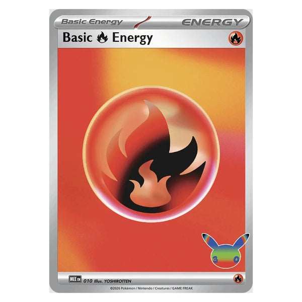 Fire Energy : 30TH CELEBRATION (Holo) - MEE010