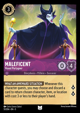 Maleficent : Vexed Partygoer - 51/204