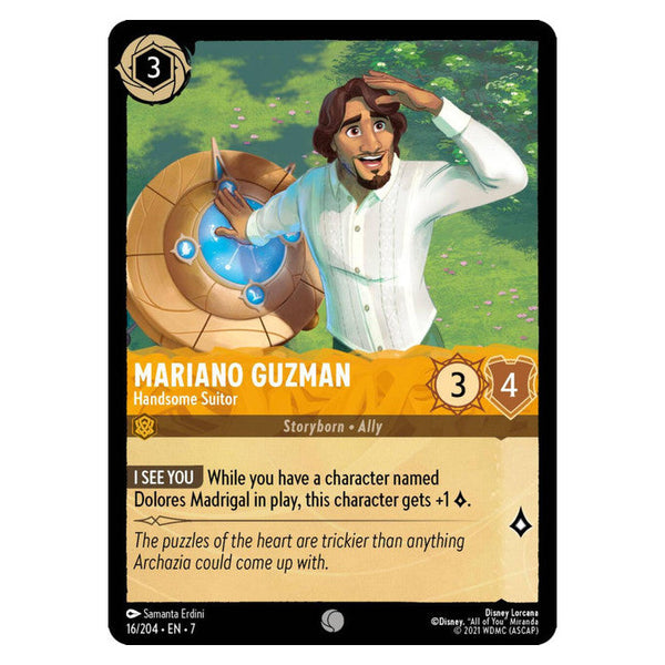 Mariano Guzman : Handsome Suitor - 16/204