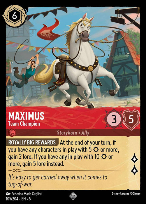 Maximus : Team Champion - 105/204