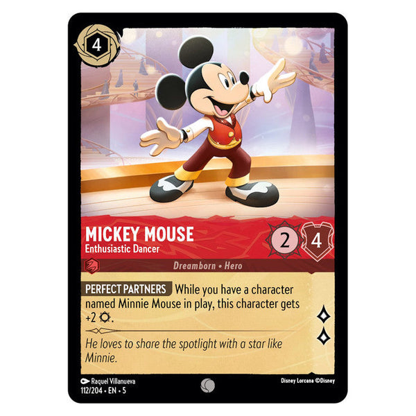 Mickey Mouse : Enthusiastic Dancer - 112/204