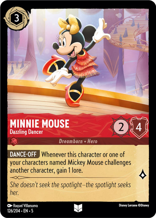 Minnie Mouse : Dazzling Dancer - 126/204