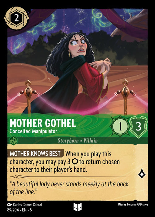 Mother Gothel : Conceited Manipulator - 89/204