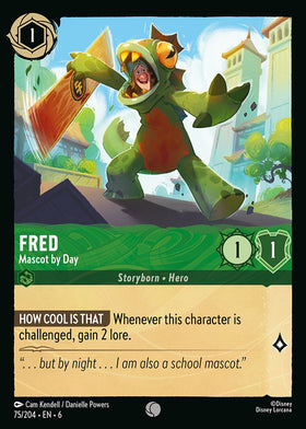 Fred (Foil) : Mascot by Day - 75/204