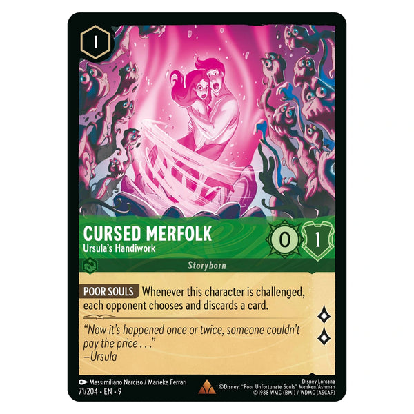 Cursed Merfolk : Ursula's Handiwork - 71/204