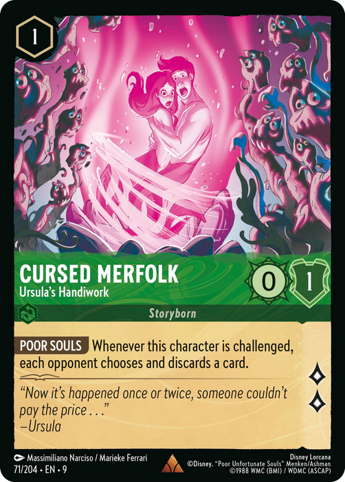 Cursed Merfolk : Ursula's Handiwork - 71/204