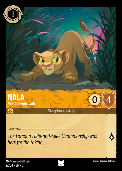 Nala : Mischievous Cub - 2/204