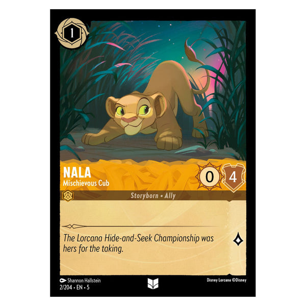 Nala (Foil) : Mischievous Cub - 2/204