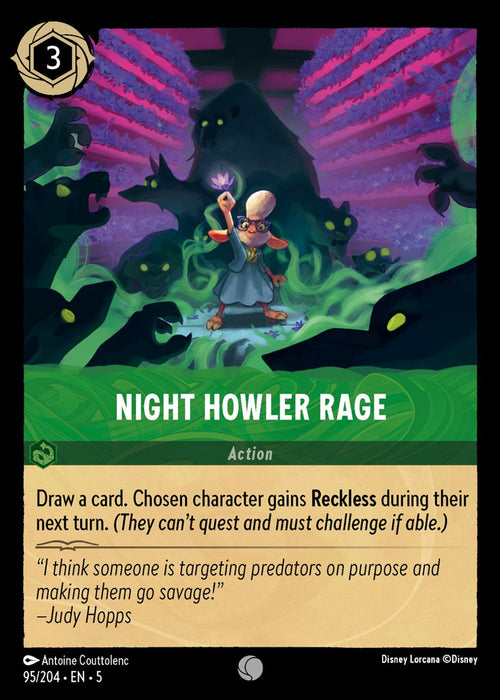 Night Howler Rage - 95/204